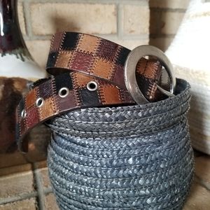Genuine leather Fossil belt